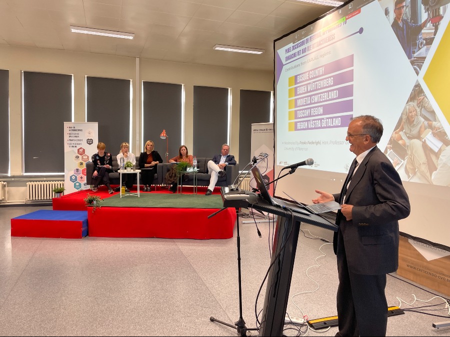 GO! ONDERWIJS BRENGT EUROPESE TOP OVER LEVENSLANG LEREN NAAR MECHELEN BIJ CRESCENDO CVO