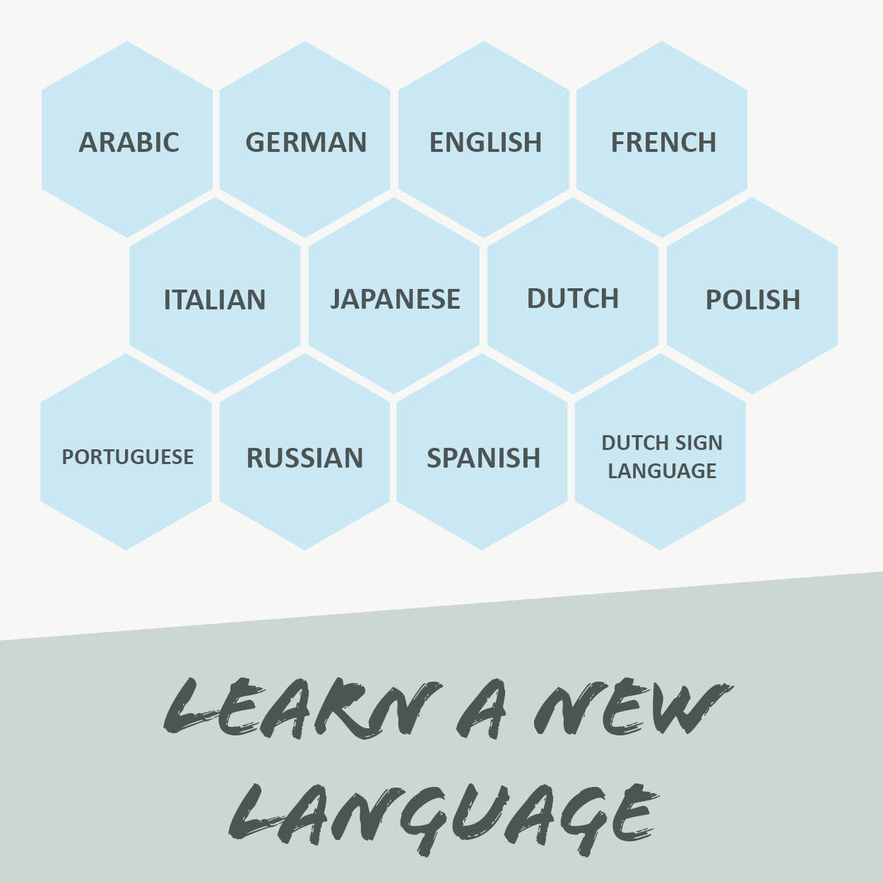 Start your new chapter in September, learn a new language!